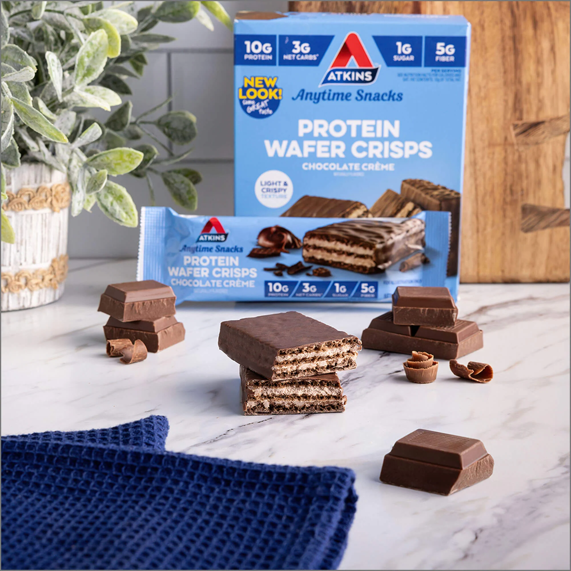 Chocolate Crème Protein Wafer Crisps - Image 4