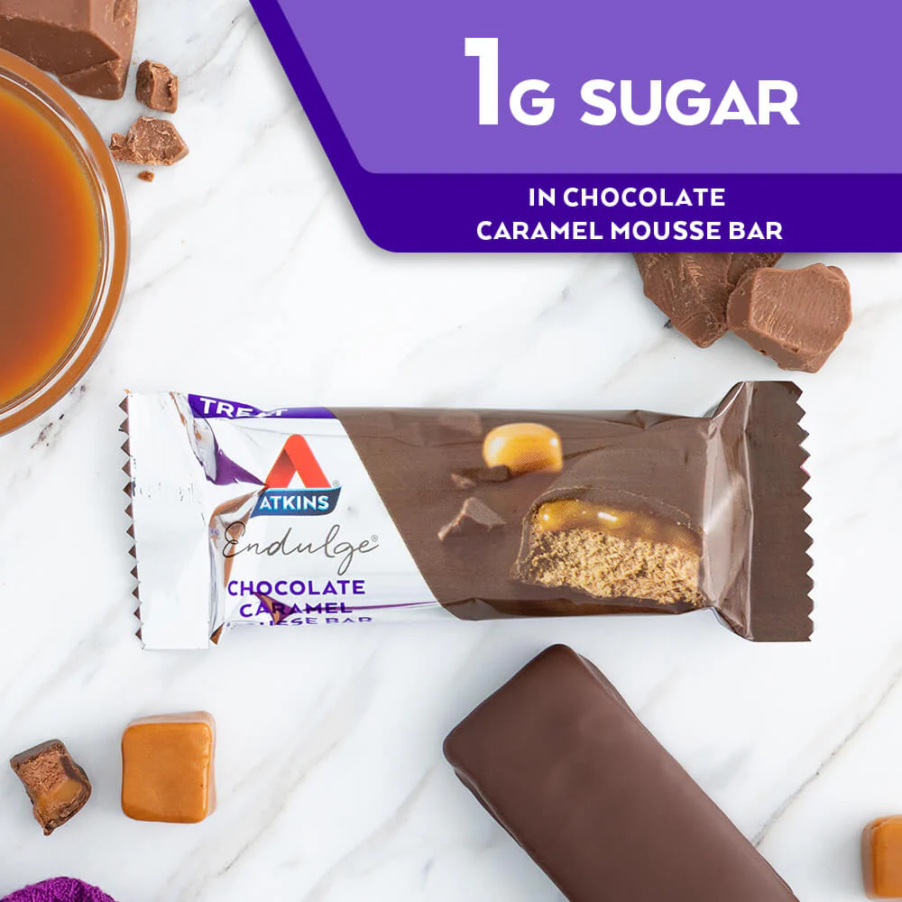 Endulge Chocolate Caramel Mousse Bar - Image 3