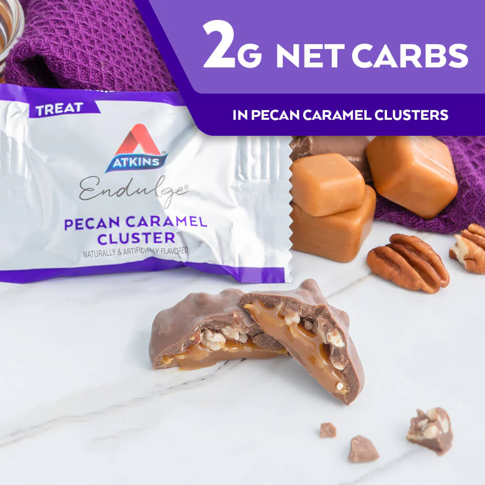 Endulge Pecan Caramel Clusters - Image 3