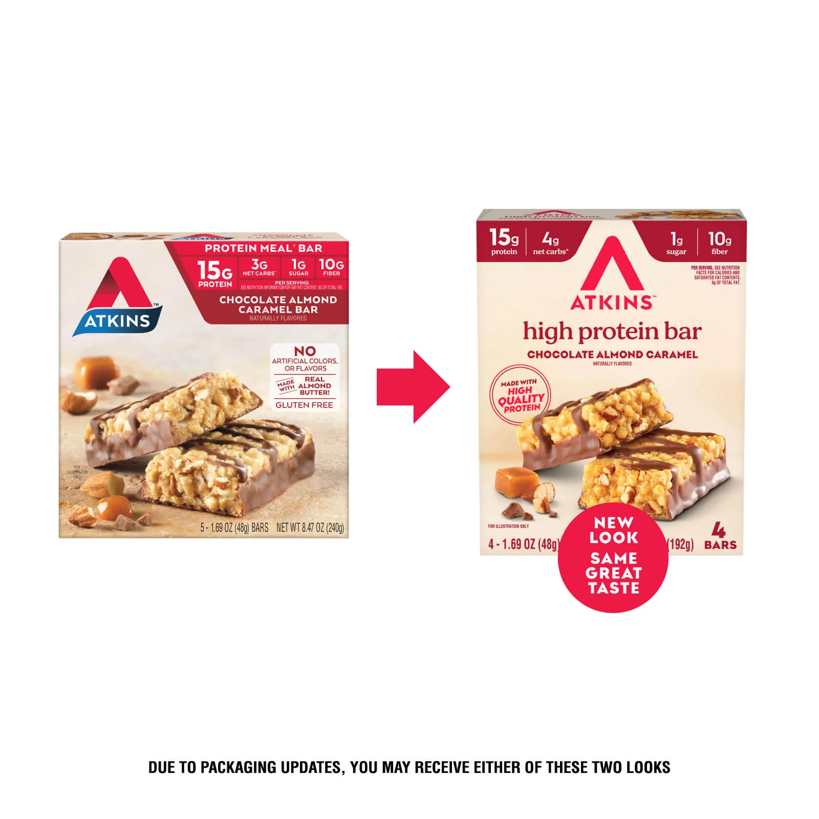 Chocolate Almond Caramel High Protein Bars - Image 6