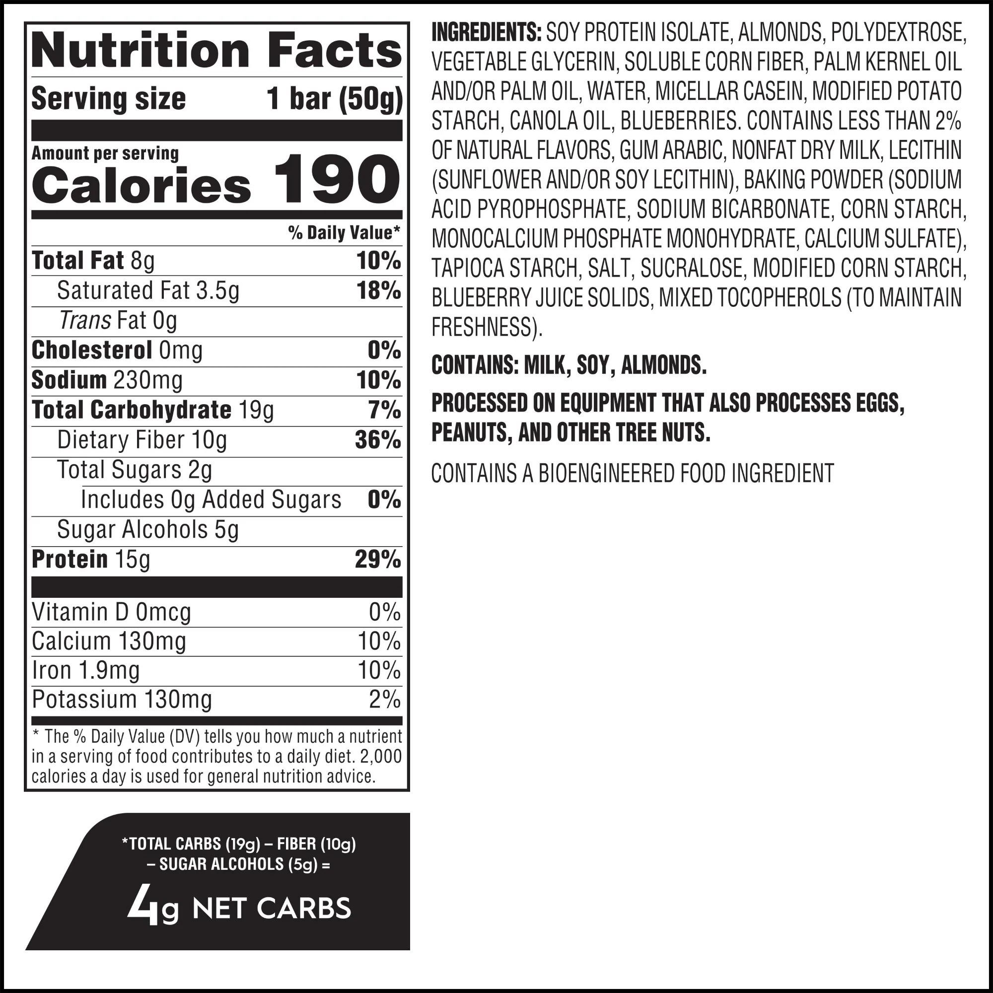 Blueberry High Protein Soft Baked Bars - Image 5