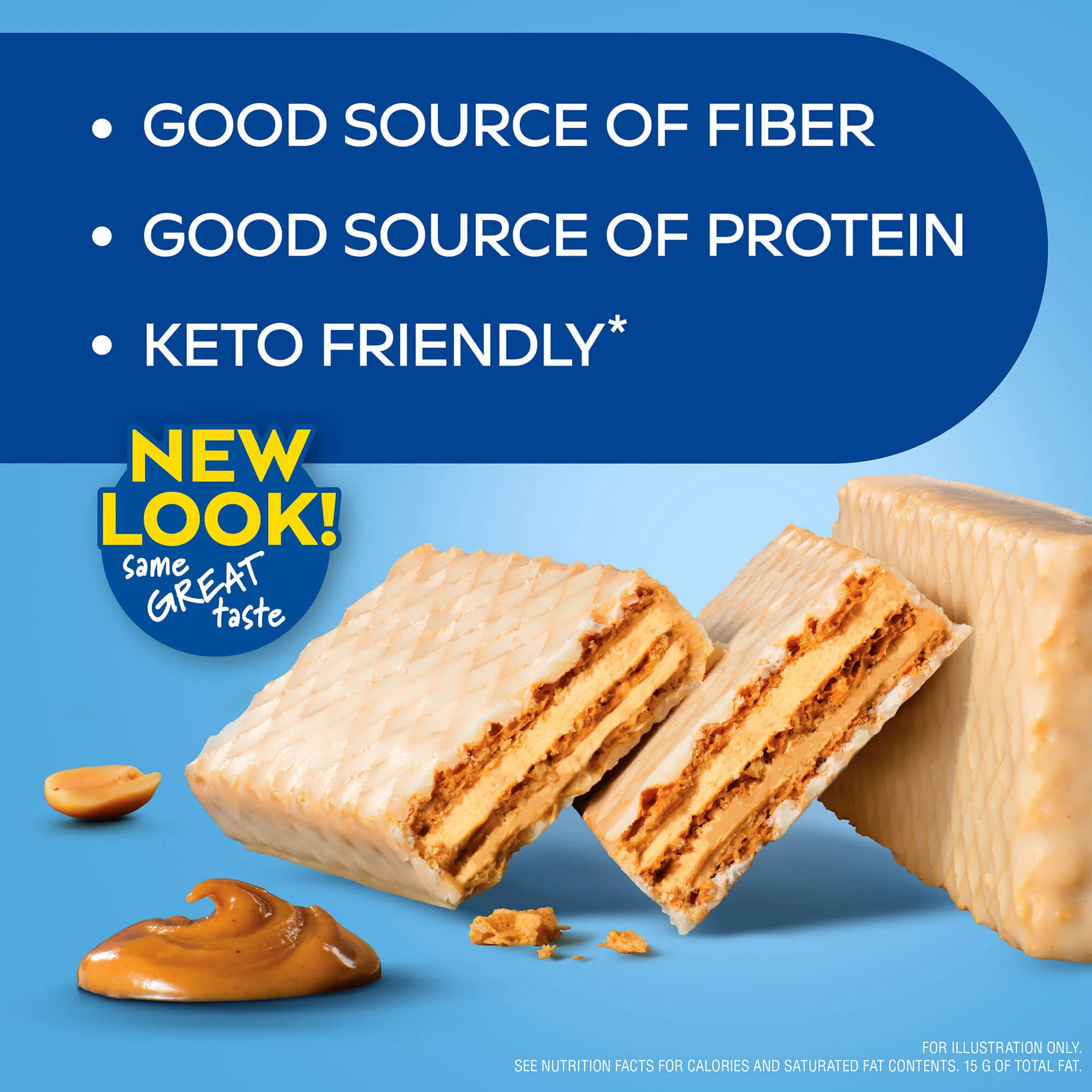 Peanut Butter Protein Wafer Crisps - Image 3